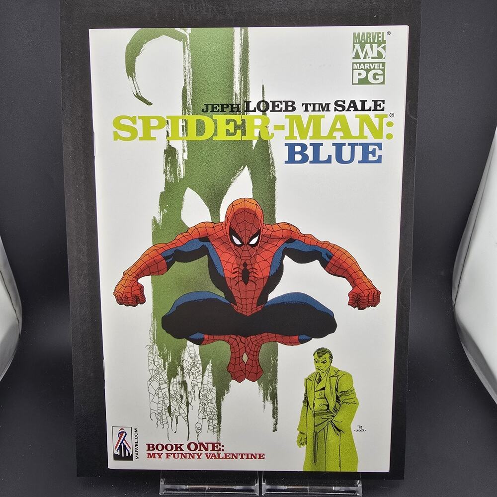 SPIDER-MAN BLUE #1 (2002) NM+ MARVEL KNIGHTS JEPH LOEB TIM SALE HIGH GRADE GEM